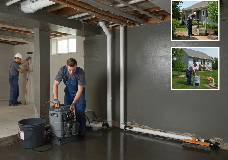 Basement Waterproofing and Flood Prevention process in Swanquarter, NC